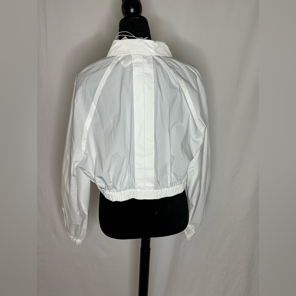 COS White Cropped Button-Down Shirt - Picture 2 of 6
